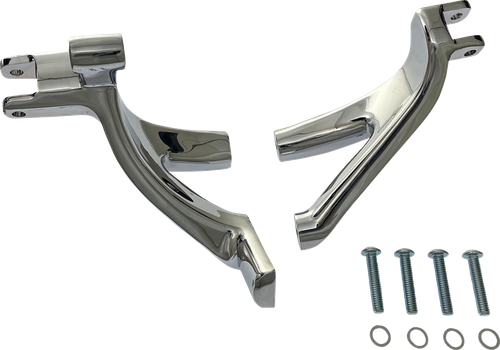 DRAG SPECIALTIES - 1622-0571 - Forward Control Mount - Chrome - FL/FX