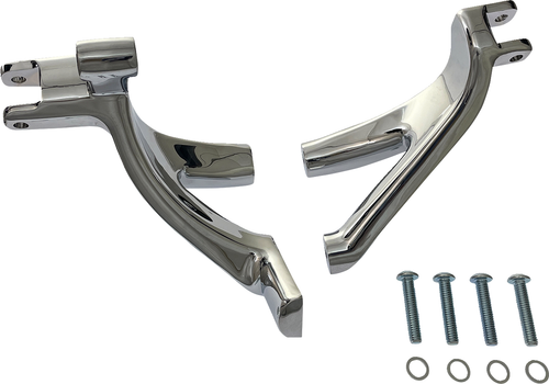 DRAG SPECIALTIES - 1622-0571 - Forward Control Mount - Chrome - FL/FX