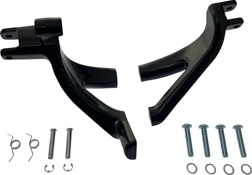 DRAG SPECIALTIES - 1622-0572 - Conversion Mount - Gloss Black - FL