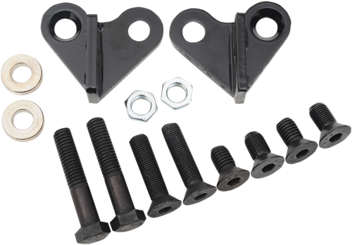 BURLY BRAND - B28-279 - Lowering Kit - Rear - Lowers 1" - Black - '97-'01 FLHT