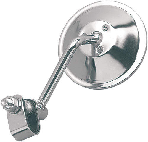 EMGO - 20-06804 - Mirror - Side View - Round - 4" Stem - Chrome - Each - Universal