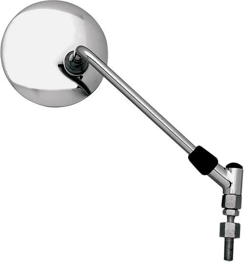 EMGO - 20-30650 - Mirror - Euro - Side View - Round - Chrome - Left/Right - Each