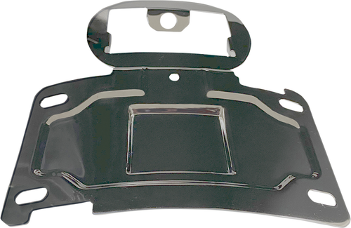 CUSTOM DYNAMICS - CD-TLLP-KIT-C - License Plate Mount/Relocation - Chrome