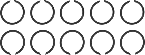 EASTERN MOTORCYCLE PARTS - A-35337-56 - Retaining Rings - Main Shaft/Third Gear - 10 Pack