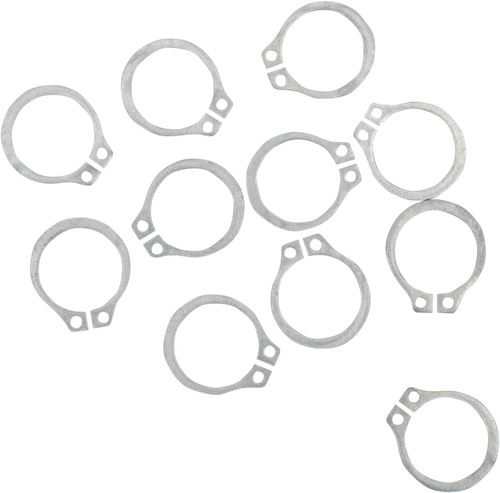 EASTERN MOTORCYCLE PARTS - A-11143 - Snap Rings - Handlebar Lever/Pivot Pin/Brake/Clutch