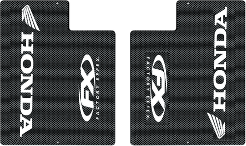 FACTORY EFFEX - 06-38320 - Carbon Fiber Fork Shield - Honda