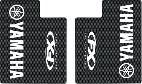 FACTORY EFFEX - 06-38228 - Carbon Fiber Fork Shield - Yamaha