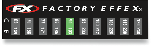 FACTORY EFFEX - 08-90225 - Temperature Sticker