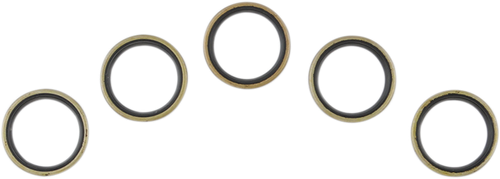 COMETIC - C9372 - Main Drive Gear Seal - Rubber - 5 Pack - L'81-86 Big Twin