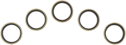 COMETIC - C9372 - Main Drive Gear Seal - Rubber - 5 Pack - L'81-86 Big Twin
