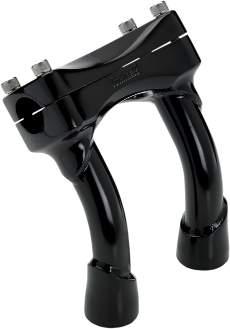 BILTWELL - 6404-201-06 - Murdock Handlebar Risers - Pullback - 6" - Black