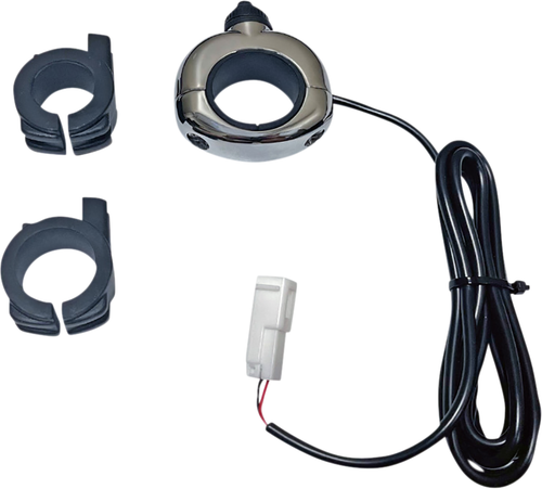 CUSTOM DYNAMICS - CD-AUX-UNV-C - On/Off Switch - Universal - Chrome