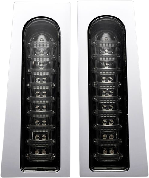 CUSTOM DYNAMICS - PB-FILL-S-C - ProBEAM Fillerz Lights - Smoke - Chrome