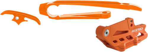 ACERBIS - 2630765226 - Chain Guide and Slider Kit - KTM - Orange