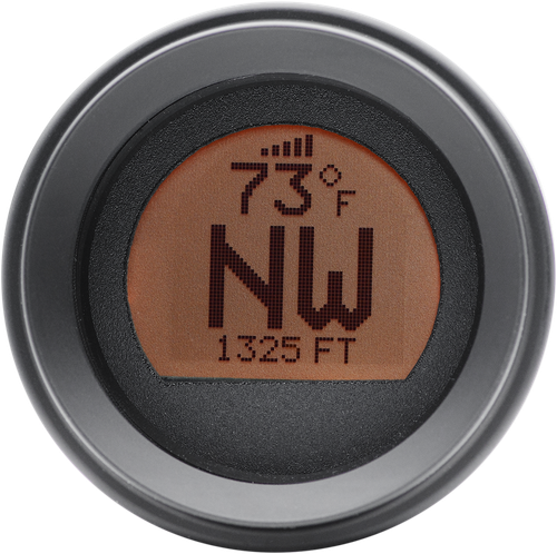 DAKOTA DIGITAL - MCH-GPS17-K-K - 2-3/16" Stand-Alone LCD GPS Compass - Black/Black