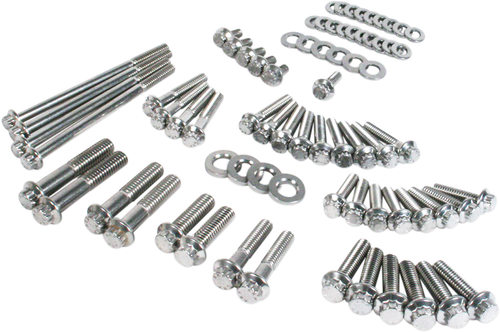 FEULING PARTS - 3059 - Fastener Kit - External Primary/Transmission - 12-Point/Dress-Up - Softail