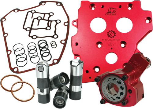 FEULING PARTS - 7077ST - Race Series Conversion Camplate Oil System - Twin Cam