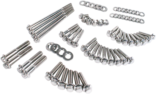 FEULING PARTS - 3055 - Fastener Kit - External Primary/Transmission - 12-Point/Dress-Up - FX