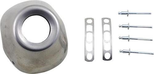 FMF - 020521 - End Cap - Stainless Steel - 1.375"