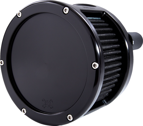 FEULING PARTS - 5523 - BA Race Series Air Cleaner Kit - Black Anodized - Black Filter