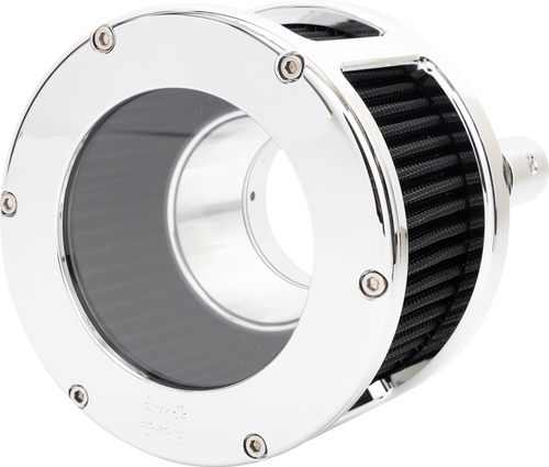 FEULING PARTS - 5528 - BA Race Series Air Cleaner Kit - Chrome - Black Filter