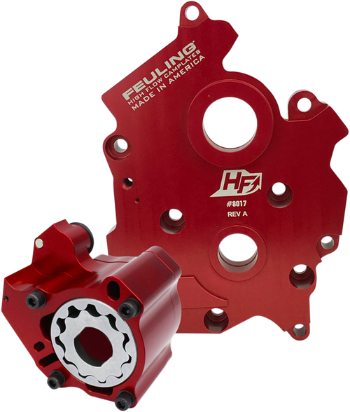 FEULING PARTS - 7199 - Race Series Oil Pump with Plate - Twin Cooled Motors - '17-'24 M8