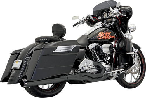 BASSANI XHAUST - FLH-777B - B1 2:1 Exhaust - Black