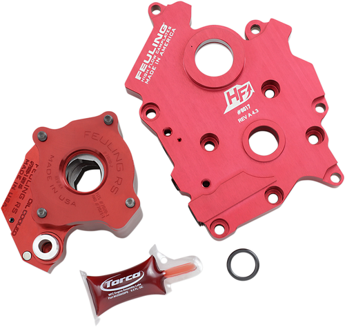 FEULING PARTS - 7197 - Race Series Oil Pump with Plate - Oil Cooled Motors - '17-'24 M8