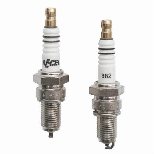 ACCEL - 2418 - U-Groove Spark Plugs - '86-'21 XL/'99-'17 Twin Cam