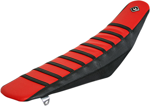FLU DESIGNS INC. - 15505 - Pro Rib Seat Cover - Red/Black - CRF '17-'21