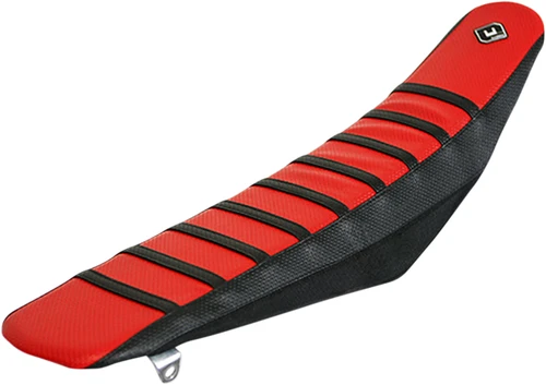 FLU DESIGNS INC. - 15505 - Pro Rib Seat Cover - Red/Black - CRF '17-'21