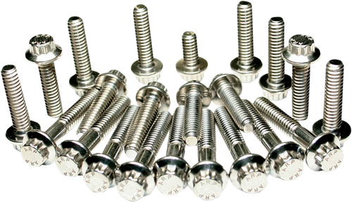 FEULING PARTS - 3035 - Fastener Kit - Cam Cover/Lifter Block - 12-Point/Dress-Up - Twin Cam