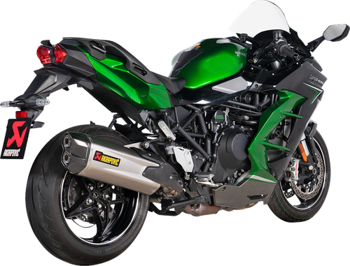 AKRAPOVIC - S-K10SO30-HGIT - Slip-On Line Muffler - Titanium