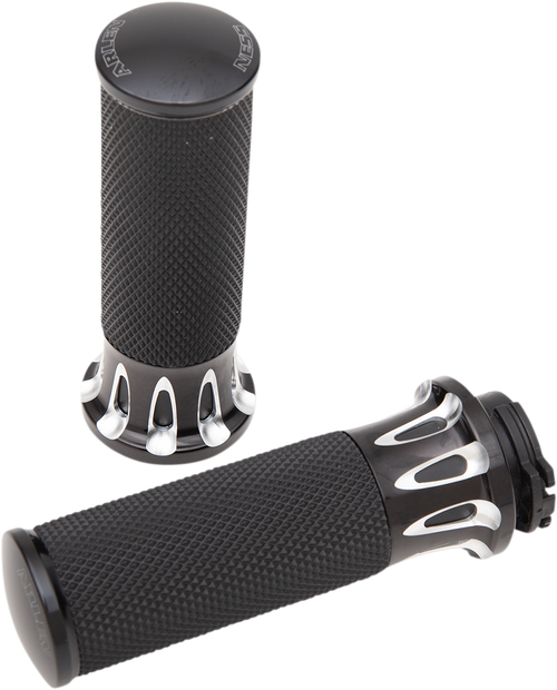 ARLEN NESS - 07-317 - Fusion Deep Cut Grips - Cable - Black