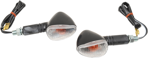 K&S TECHNOLOGIES - 25-8403 - Marker Lights - Single Filament - Black/Clear