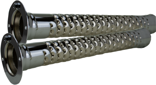 KHROME WERKS - 202712P - Performance Louvered Baffle Inserts