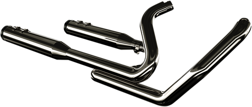 KHROME WERKS - 201830 - 2:2 Dominator Exhaust System - Eclipse - '09-'16 FL - With 4-1/2" Muffler