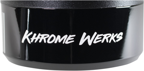 KHROME WERKS - 200659P - 4-1/2" Klassic Tip - Right - Black Powdercoat