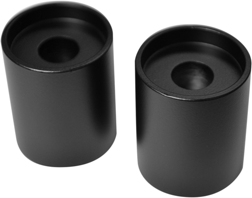 LA CHOPPERS - LA-7414-02M - Riser Extensions - 1-1/2" x 1-1/4" - Flat Black