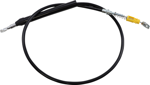 LA CHOPPERS - LA-8155C16B - Clutch Cable - Quick Connect - 15" - 17" Ape Hanger Handlebars - Black Vinyl