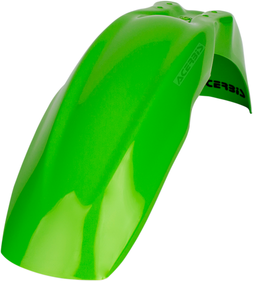 ACERBIS - 2040320006 - Front Fender - Green - Kawasaki | Suzuki - KX/KLX | DRZ/RM '00-'25