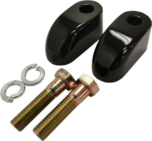LA CHOPPERS - LA-7416-01B - Riser Extensions - Pullback - 1" - Black