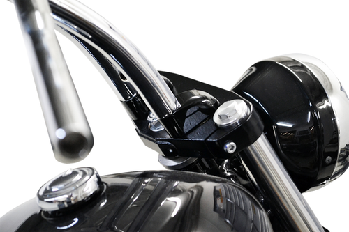 LA CHOPPERS - LA-7416-01B - Riser Extensions - Pullback - 1" - Black