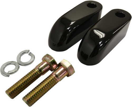 LA CHOPPERS - LA-7416-02B - Riser Extensions - Pullback - 2" - Black