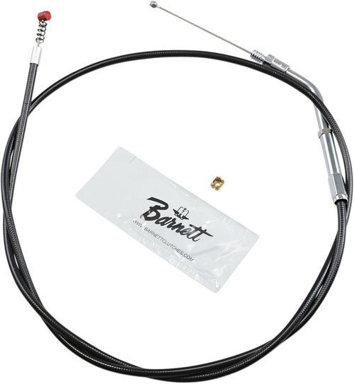 BARNETT - 101304002406 - Black Vinyl Idle Cable - +6" Size - 39" Length