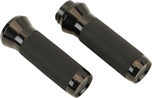 LA CHOPPERS - LA-7492-00B - Grips - TBW - Anodized