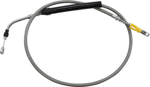 LA CHOPPERS - LA-8058C13 - Clutch Cable - 12" - 14" Ape Hanger Handlebars - Stainless Steel
