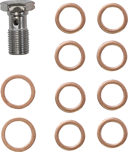 LA CHOPPERS - LA-8056KT-16 - Handlebar Cable/Brake Line Kit - 15" - 17" Ape Hanger Handlebars - Stainless Steel