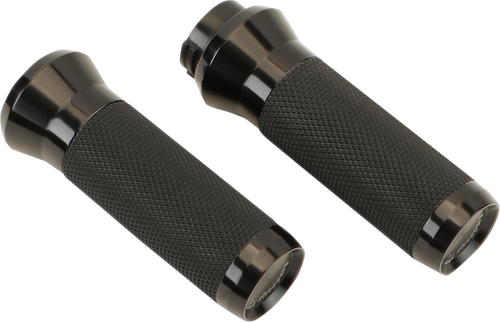 LA CHOPPERS - LA-7492-01B - Grips - Cable - Anodized