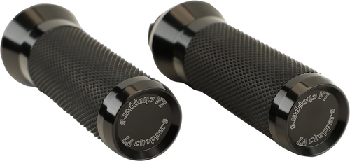 LA CHOPPERS - LA-7492-01B - Grips - Cable - Anodized
